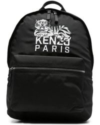 KENZO - Schwarzer Rucksack Mit Top-Reißverschluss - Lyst