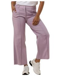Summum - Wide Trousers - Lyst