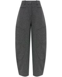 Ganni - Wide Trousers - Lyst
