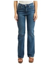 iBlues - Jeans ,Blauw ,Denim Bootcut Jeans - Lyst
