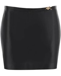 Versace - Leather Skirts - Lyst