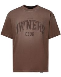 Represent - Tops ,Bruin ,Katoen Owners Club T-Shirt - Lyst
