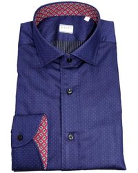 Xacus - Overhemden ,Blauw ,Katoen Mannen Shirt Mbusiness - Lyst