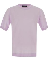 Ballantyne - Knit Crew Neck T-Shirt - Lyst