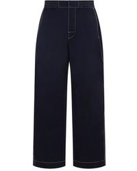 Bottega Veneta - Wide trousers - Lyst