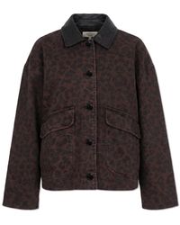 Rag & Bone - Animal Print Jacket - Lyst