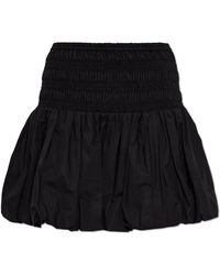 Michael Kors - Katoenen Smocked Bubble Rok - Lyst
