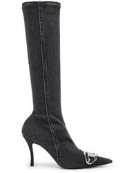 DIESEL - Heeled Boots - Lyst