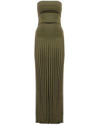 Christopher Esber - Sunray Strapless Gebreide Jurk - Lyst