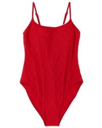 Polo Ralph Lauren - Kennedy One-Piece Badpak - Lyst