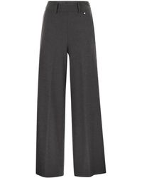 Herno - Wide Trousers - Lyst