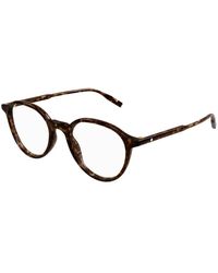 Montblanc - Round Optical Frame - Lyst