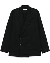 Dries Van Noten - Jassen ,Zwart ,Stijlvolle Caplans Mode Accessoires Collectie - Lyst