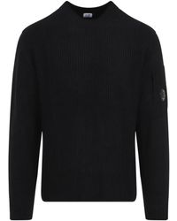 C.P. Company - Round-Neck Knitwear - Lyst