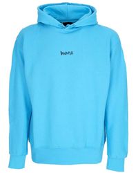 DISCLAIMER - Katoenen Hoodie Met Geribbelde Manchetten - Lyst