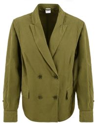 Aspesi - Militaire Jassen Groene Stijl 0942 - Lyst