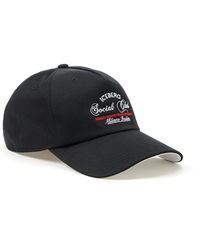 Iceberg - Cotton Gabardine Baseball Cap - Lyst