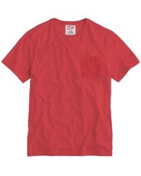 MC2 Saint Barth - Tops ,Rood ,Linnen Linnen T-Shirt Diverse Kleuren - Lyst