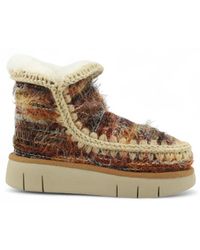 Mou - Schoenen ,Bruin ,Leer Eskimo 18 Bounce Wool - Lyst
