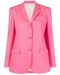 Palm Angels - Fuchsia Miami Blazer, Mujer, Talla - Lyst