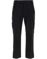 McQueen - Broeken ,Zwart ,Straight Leg Cargo Broek - Lyst