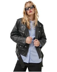 Gestuz - Leather Jackets - Lyst