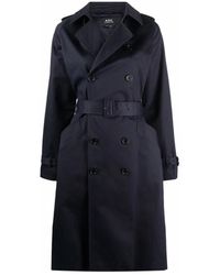 A.P.C. - Trench Coats - Lyst