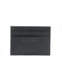 DSquared² - Accessoires ,Zwart ,Leer Heritage Portemonnee - Lyst