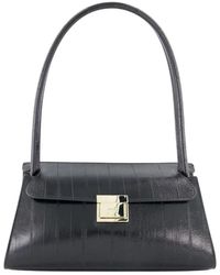 Ami Paris - Tassen ,Zwart ,Leer Kleine Mimi Tas - Lyst