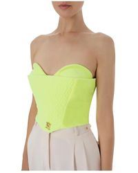 Elisabetta Franchi - Sleeveless Tops - Lyst