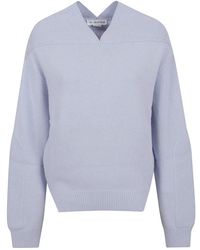 Victoria Beckham - V-Neck Knitwear - Lyst