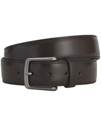 Tod's - Accessoires ,Bruin ,Leer Nieuwe Basic Riem - Lyst