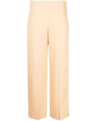 Jil Sander - High Waist Pantalon - Lyst