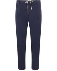 Eleventy - Slim-Fit Trousers - Lyst