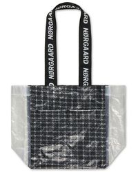 Mads Nørgaard - Transparente tasche laundrette mirca schwarz - Lyst