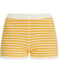 The Upside - Korte Broeken ,Geel ,Katoen Daisy Shorts - Lyst