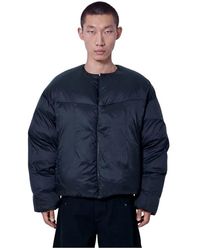 Entire studios - Jassen ,Zwart ,Polyester Pod Puffer Jacket - Lyst