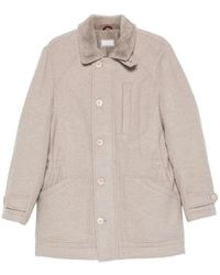 Brunello Cucinelli - Single-Breasted Coats - Lyst