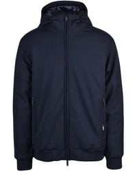 Add - Jassen ,Blauw ,Polyester Soft Shell Jas - Lyst