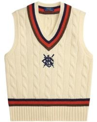 Ralph Lauren - Sleeveless Knitwear - Lyst