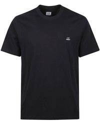 C.P. Company - 30/1 Jersey Logo Patch T-Shirt - Lyst