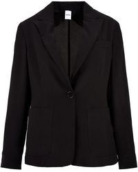 Aspesi - Jassen ,Zwart ,Damesjas H308 B753 - Lyst