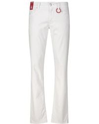 Tramarossa - Jeans ,Wit ,Katoen Flared Jeans - Lyst