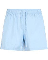Fedeli - Badmode ,Blauw ,Polyester Beach Shorts - Lyst