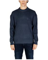 Calvin Klein - Round-Neck Knitwear - Lyst