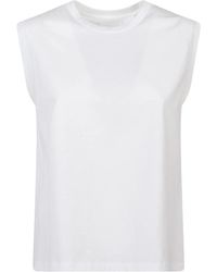 Dondup - Tops ,Wit T-Shirts En Polo's Wit - Lyst