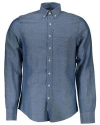 GANT - Linen Shirt - Lyst