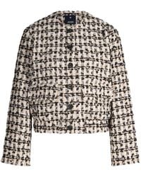 Joop! - Jassen ,Veelkleurig ,Tweed Getextureerde Tweed Jas - Lyst