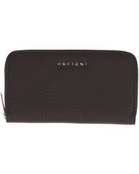 Orciani - Portafoglio Zip Around Soft - Lyst