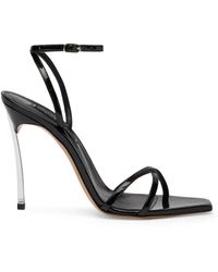Casadei - Elegante blade absatz sandale,elegante tulpen-sandalette,elegante weiße sandale mit quadratischem absatz - Lyst